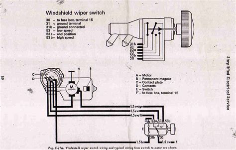 1958 Chevy Wiper Motor Wiring Diagram Organicist