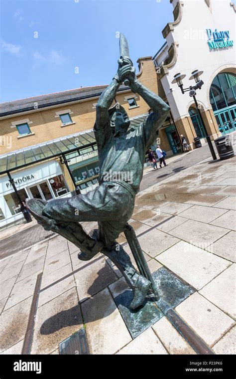 The Spirit Of Cricket Sculptor Allan Sly Bronze Sculpture Hastings