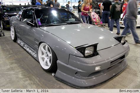 Grey Nissan 200sx S13