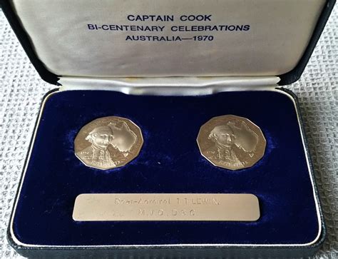 Captain Cook Proof Cent Vip Presentation Set The Australian