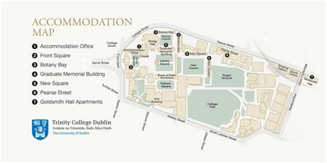 Trinity University Campus Map