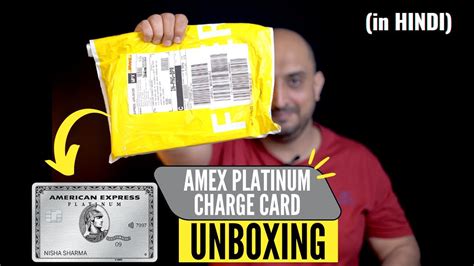 Amex Platinum Charge Card Unboxing Youtube