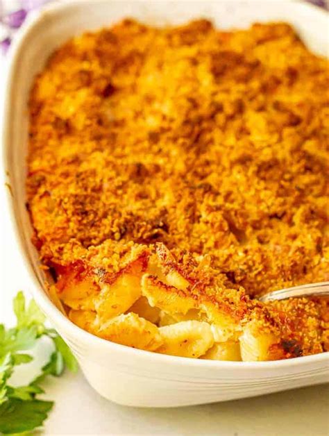 African American Baked Mac N Cheese Gourmet Baked Mac And Cheese