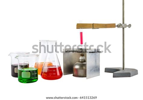 Laboratory Equipment Test Tube Holder Clamps Stock Photo 641513269