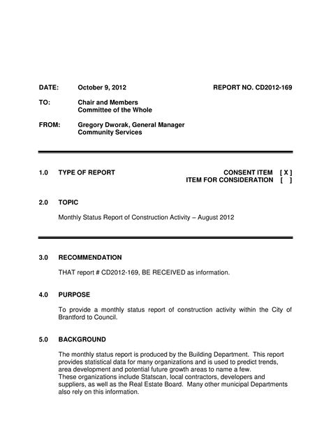 Monthly Activity Report How To Create A Monthly Activity Report