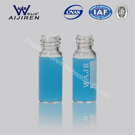 Clear Glass Screw Thread Hplc Vial With Label 2ml 8 425 At Best Price In Quzhou Zhejiang