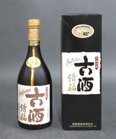 【未使用】古酒 本場泡盛 請福せいふく 8年物 720ml 43° 化粧箱入りの落札情報詳細 ヤフオク落札価格検索 オークフリー