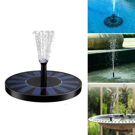 Solar Powered Water Fountain – ToHitTheRoad