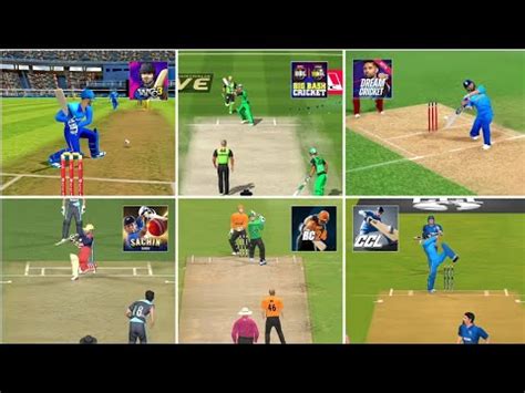 Top Cricket Games Batting Shots Comparisons Wcc Vs Rc Vs