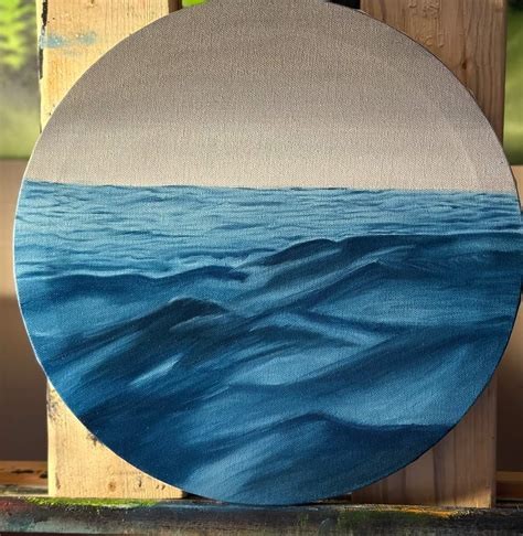 Oil ocean painting