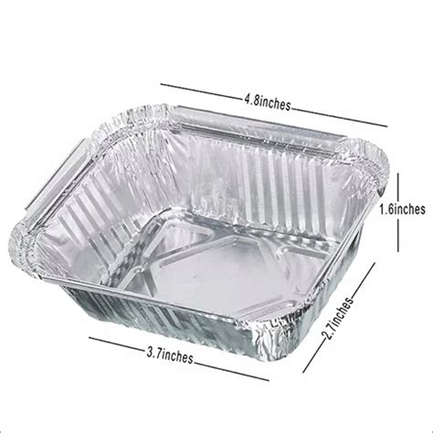 Silver Ml Aluminium Foil Container At Best Price In Kanchipuram