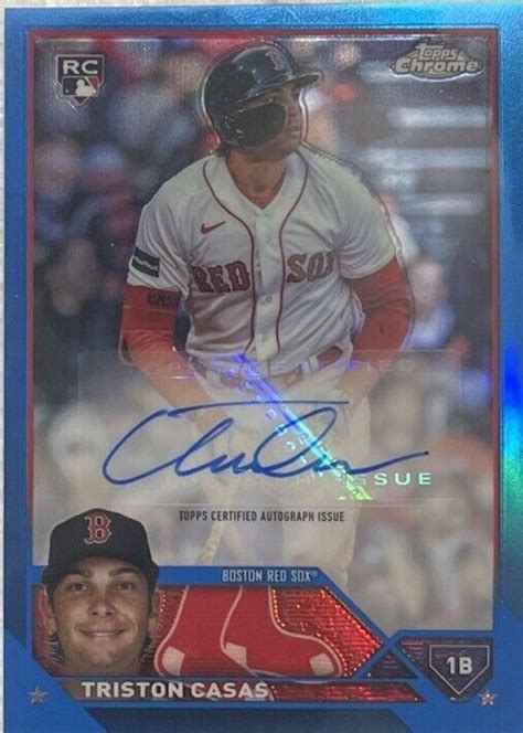 Triston Casas Baseball Cards Price Guide Sports Card Investor