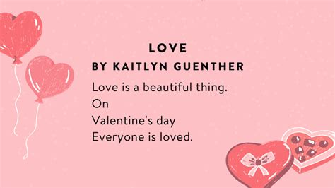 Valentines Day Poems For Kids Of All Ages And Grade Levels