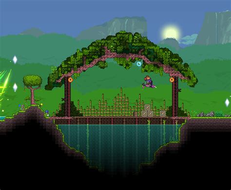 Made Some Fishing Ponds 😊 Rterraria