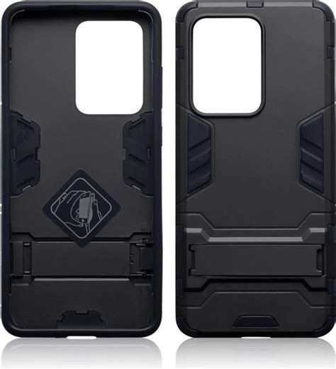 Samsung Galaxy S Ultra Hoesje Dubbel Gelaagde Pantser Case Met