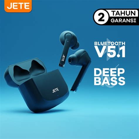 Jete Tws Earbuds Headset Bluetooth T11 Garansi 2 Tahun Lazada Indonesia