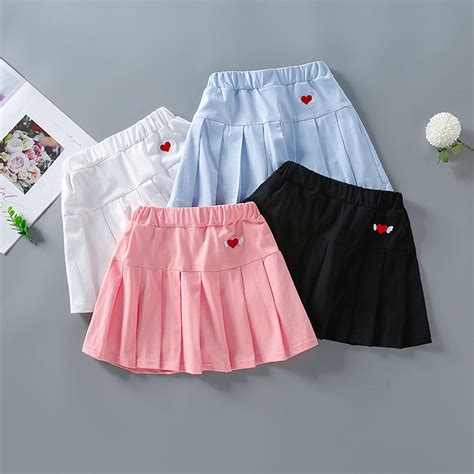 Gezhen Toddler Little Kid Baby Girl Skorts Skirts For Girls Flared