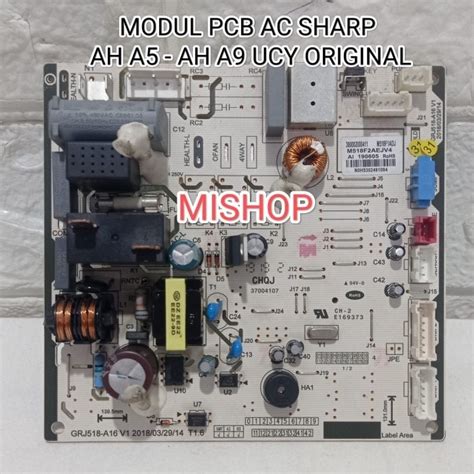 Jual MODUL PCB AC SHARP UCY AH A5UCY AH A9UCY ORIGINAL Shopee Indonesia