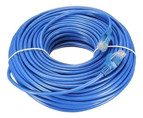 Cable De Red Noga Patch Cord Metros Utp E Fichas Rj