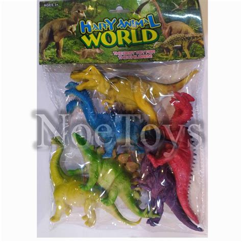 Jual Mainan Dinosaurus World Pcs Binatang Dino Karet Kantong