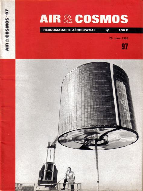 Revues D Astronautique Air Cosmos 20 Mars 1965