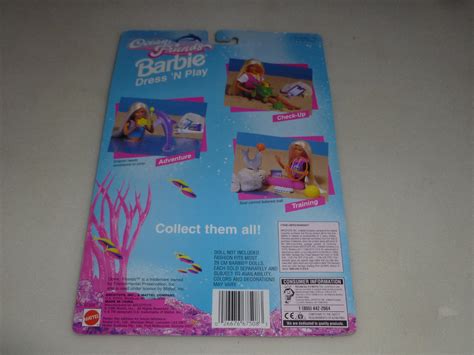 NEW BARBIE OCEAN FRIENDS FASHIONS 67508 MATTEL 1996 CHECK UP DRESS N