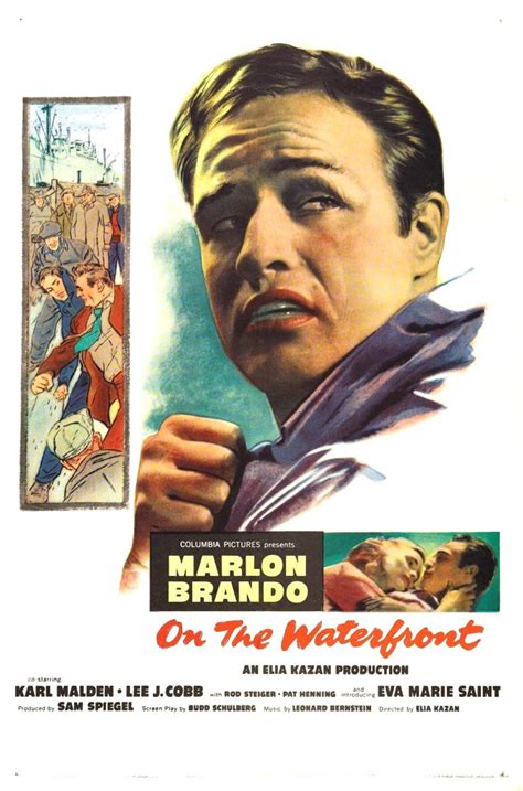 On The Waterfront (1954) - Marlon Brando Colorized Version