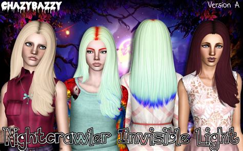 Nightcrawler S Invisible Light Hair Retextured By Chazy Bazzy For Sims