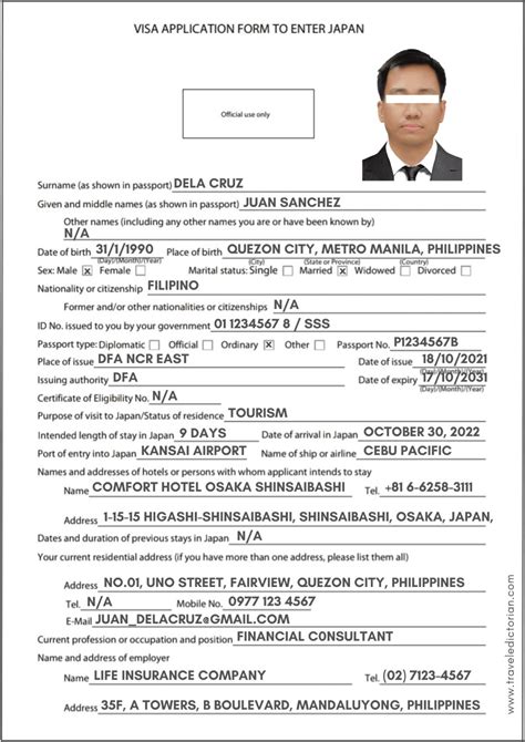 Japan Visa Application A Guide For Philippine Passport Holders