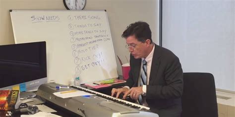 Stephen Colbert composed the most extraordinary 'Late Show' theme music