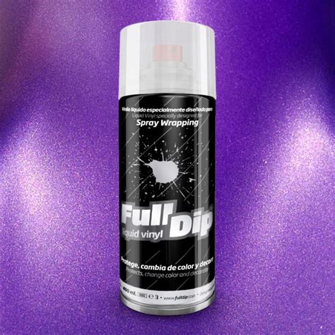 Spray De Vinilo Full Dip Violeta Metalizado Diar