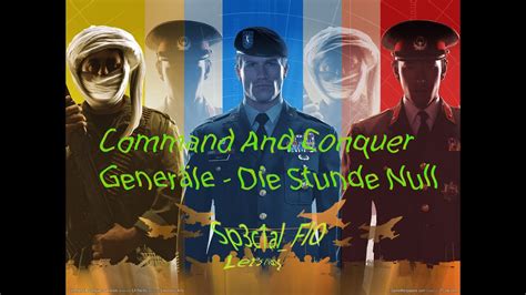 001 Let s Play Command Conquer Generäle Stunde Null HD