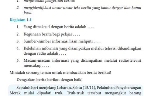 Kunci Jawaban Buku Bahasa Indonesia Kelas 8 Smp Dan Mts Halaman 2