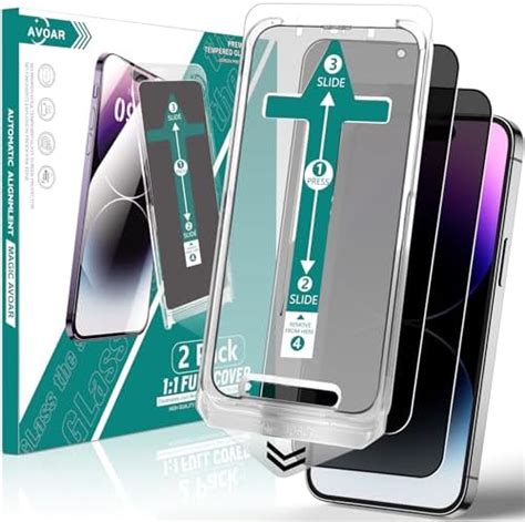 Amazon AVOAR 2 Pack Privacy Screen Protector For IPhone 14 Pro Max