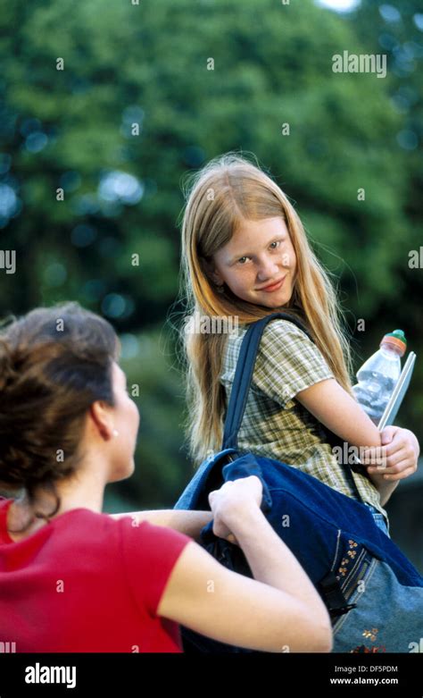 parent sending  school  res stock photography  images alamy