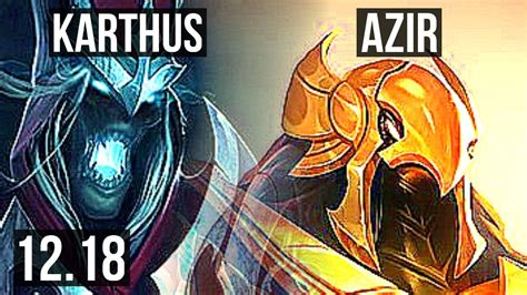 KARTHUS Vs AZIR MID 8 0 3 1500 Games 1 2M Mastery Legendary