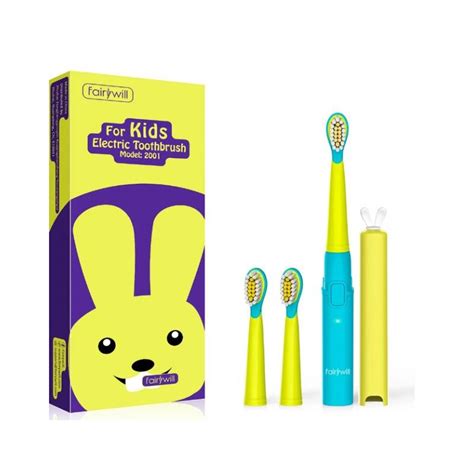 Buy Fairywill Kids 2001 Electric Toothbrush – Blue Online in UAE | Sharaf DG