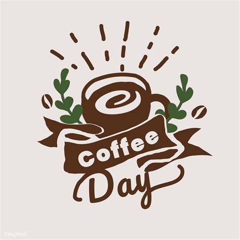 Coffee day logo design vector | premium image by rawpixel.com / TK | Logo design, Free ...