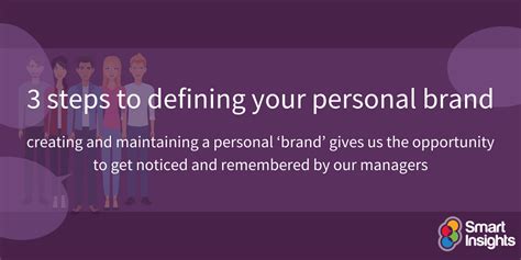 3 Steps To Defining Your Personal Brand Smart Insights