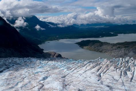 Mendenhall Glacier Melting Into Mendenhall Lake Smithsonian Photo