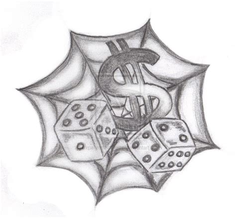 Gangster Dice Drawing