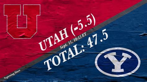 Utah Utes Vs Byu Cougars Picks Predictions And Odds Utah Vs Byu Betting Preview Sept 11