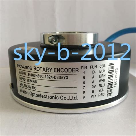 1 Pcs BRAND NEW Weton Photoelectric Rotary Encoder EI100H30C 104 D3D5Y3