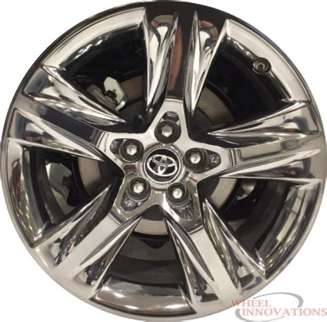 Toyota Highlander Wheel Dark Chrome Clad Wheel Innovations