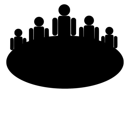 SVG > room table meeting chair - Free SVG Image & Icon. | SVG Silh