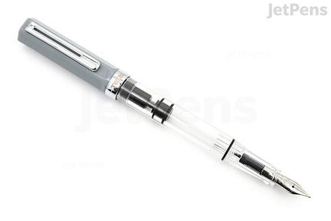 Twsbi Eco Cement Grey Fountain Pen Extra Fine Limited Edition Jetpens