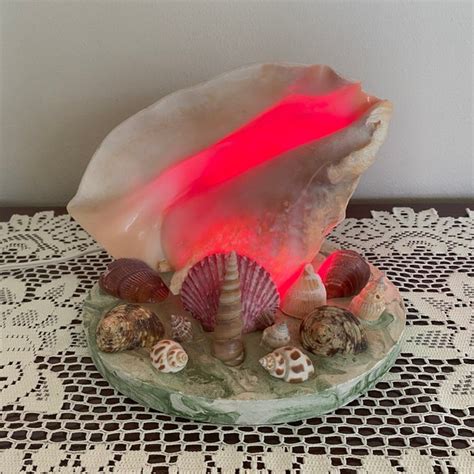 Conch Shell Lamp Etsy