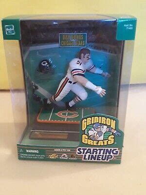 Slu Starting Line Up Gridiron Greats Dick Butkus Chicago Bears