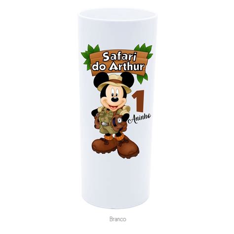 Kit Unidade De Copos Long Drink Lembrancinha Personalizada Mickey