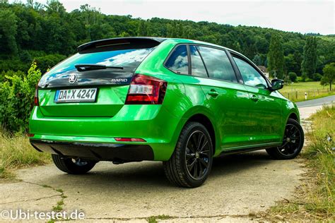 Skoda Rapid Spaceback Heck Monte Carlo — Ubi Testet